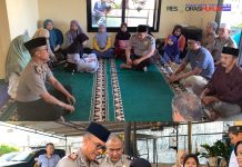 Doa Bersama dan Santunan Yatim Piatu di Mapolsek Prigen, Kapolsek: Doakan Prigen Aman dan Kondusif
