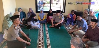 Doa Bersama dan Santunan Yatim Piatu di Mapolsek Prigen, Kapolsek: Doakan Prigen Aman dan Kondusif