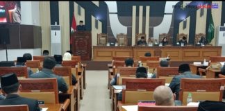 Bupati Pasuruan Sampaikan Nota Pengantar Raperda Tentang Perubahan Atas Perda Pajak dan Retribusi Daerah Dalam Paripurna DPRD Kabupaten Pasuruan