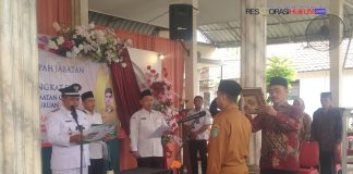 Kades Randupitu Gempol Fuad Resmi Lantik Kawil Dusun Randupitu